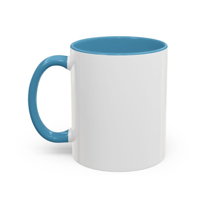 Accent Coffee Mug - 'Despite the Look on My Face'